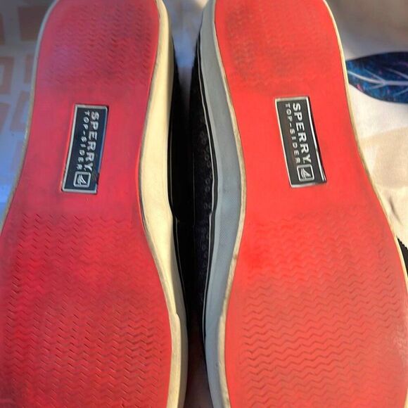 Sperry Top-Sider Bahama Boat Shoes Women's Size 7 Black Sequin Casual Sneakers - Picture 12 of 12